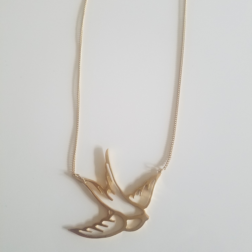 Nordstrom Bird in Flight necklace
